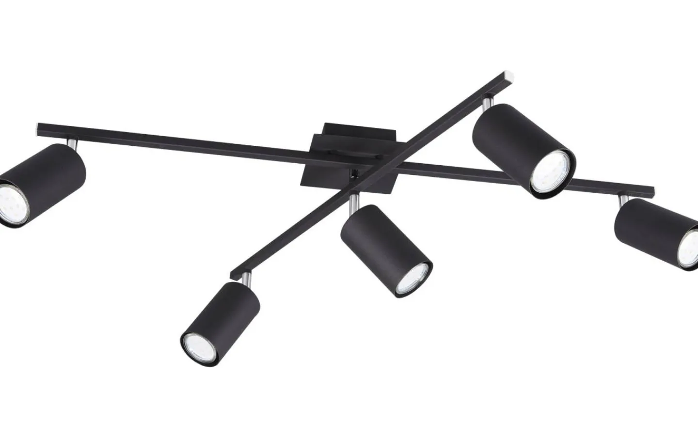 Takspot Med Minst 4 Lampor<Trio Lighting Marley Takspotlight 5-delad GU10 mattsvart