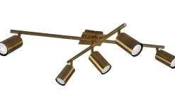 Marley Takspotlight 5-delad GU10 antikmässing