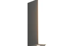 Trio Lighting Marne Vägglampa LED 16cm antracit IP65* Vägglampor Utomhus