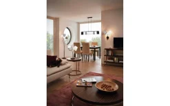 Eglo Maronda Golvlampa 152cm Svart/Vit/Brun* Golvlampor