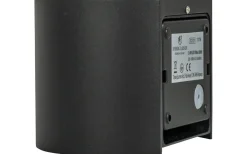 Mars Vägglampa Justerbar LED 2989K 6W Upp/Nedljus Svart IP54