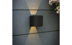 Mars Vägglampa Justerbar LED 2989K 6W Upp/Nedljus Svart IP54