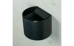 Mars Vägglampa Justerbar LED 2989K 6W Upp/Nedljus Svart IP54