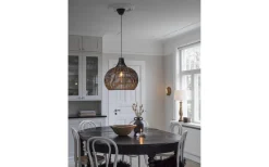 PR Home Martha Taklampa 50cm Natur/svart* Stora Taklampor Ø50-69 Cm