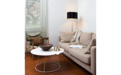 Maserlo Golvlampa 151cm Nickel/Svart