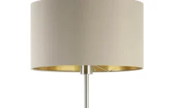Eglo Maserlo Golvlampa 151cm Nickel/Taupe* Golvlampor
