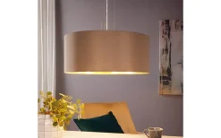 Stora Taklampor Ø50-69 Cm<Eglo Maserlo Taklampa 53cm Taupe/Guld