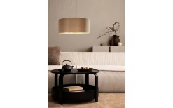 Stora Taklampor Ø50-69 Cm<Eglo Maserlo Taklampa 53cm Taupe/Guld