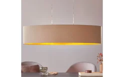 Maserlo Taklampa 100cm Taupe/Guld