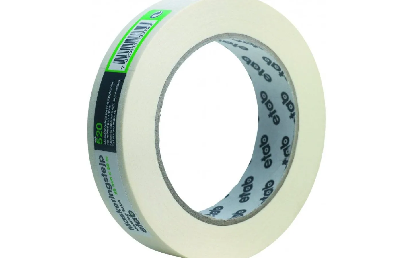 Malmbergs Maskeringstejp, Vit, Bredd 19 mm* Isolermaterial