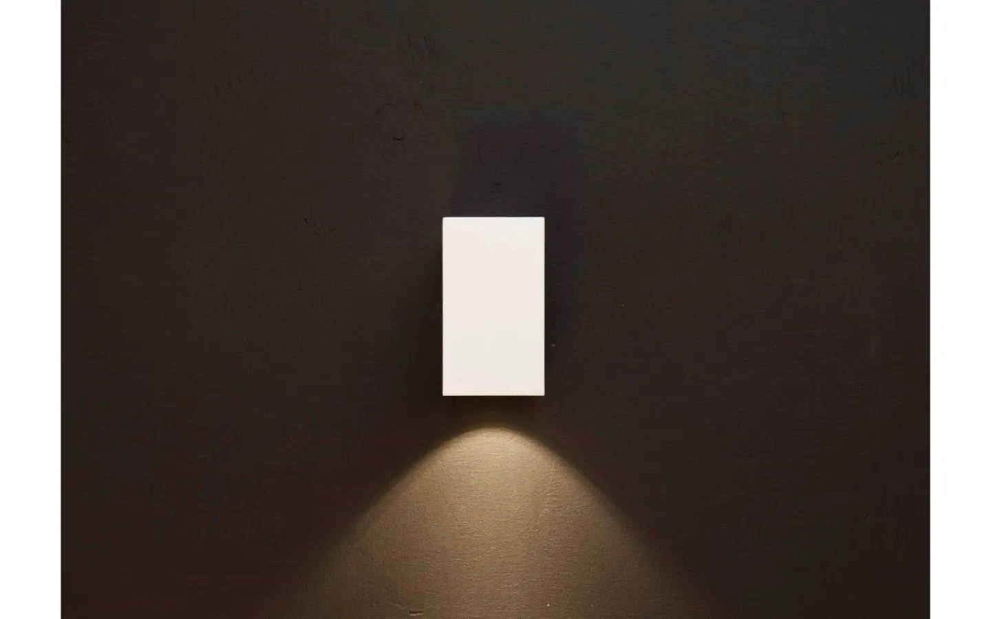 Upp Eller Nedljus Lampor<Llitt Mathias I Vägglampa LED 3W 3000K Vit IP65