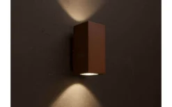 Mathias I Vägglampa LED 2x3W 3000K Corten IP65