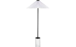 Vardagsrum|Golvlampor<Globen Lighting Matisse Golvlampa 150cm Vit/Svart