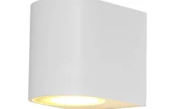 Llitt Mats I Vägglampa GU10 Vit IP44* Upp Eller Nedljus Lampor