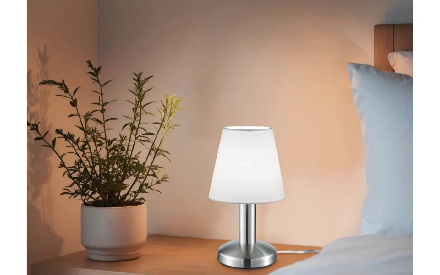 Mats II Bordslampa E14 vit