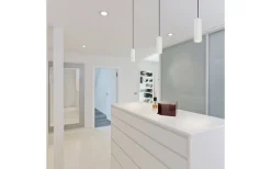 Rendl Mavro Takpendel Vit LED 12W 3000K* Kök & Matplats|Sladdställ Med Sockel