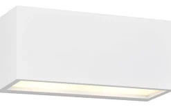 Trio Lighting Mayenne Vägglampa 2xE14 matt vit IP44* Vägglampor Utomhus