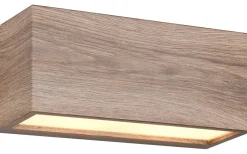 Mayenne Vägglampa 2xE14 trä IP44