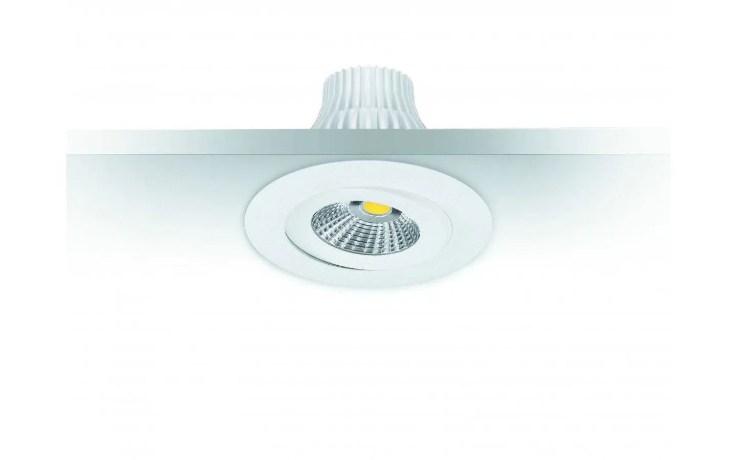 Malmbergs MD-360 Downlight 2700K 10W Vit 230V IP44* Downlights, Spotlight|230V Led Spotlights