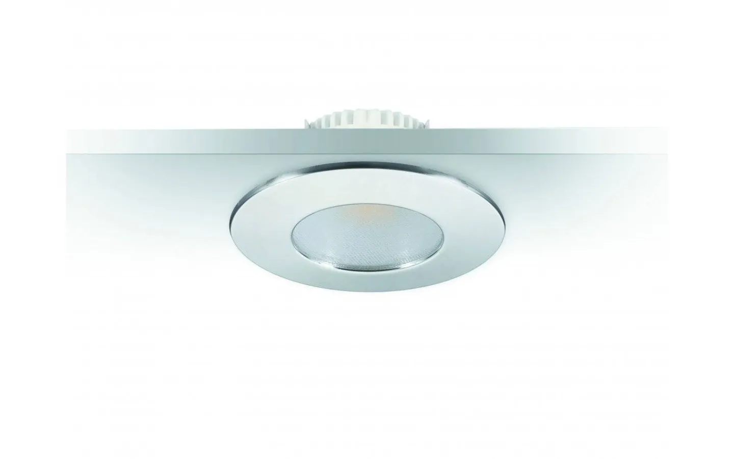 Downlights, Spotlight|230V Led Spotlights<Malmbergs MD-231 Downlight 3000K 3x5W, Krom 230V IP44, 3-Pack
