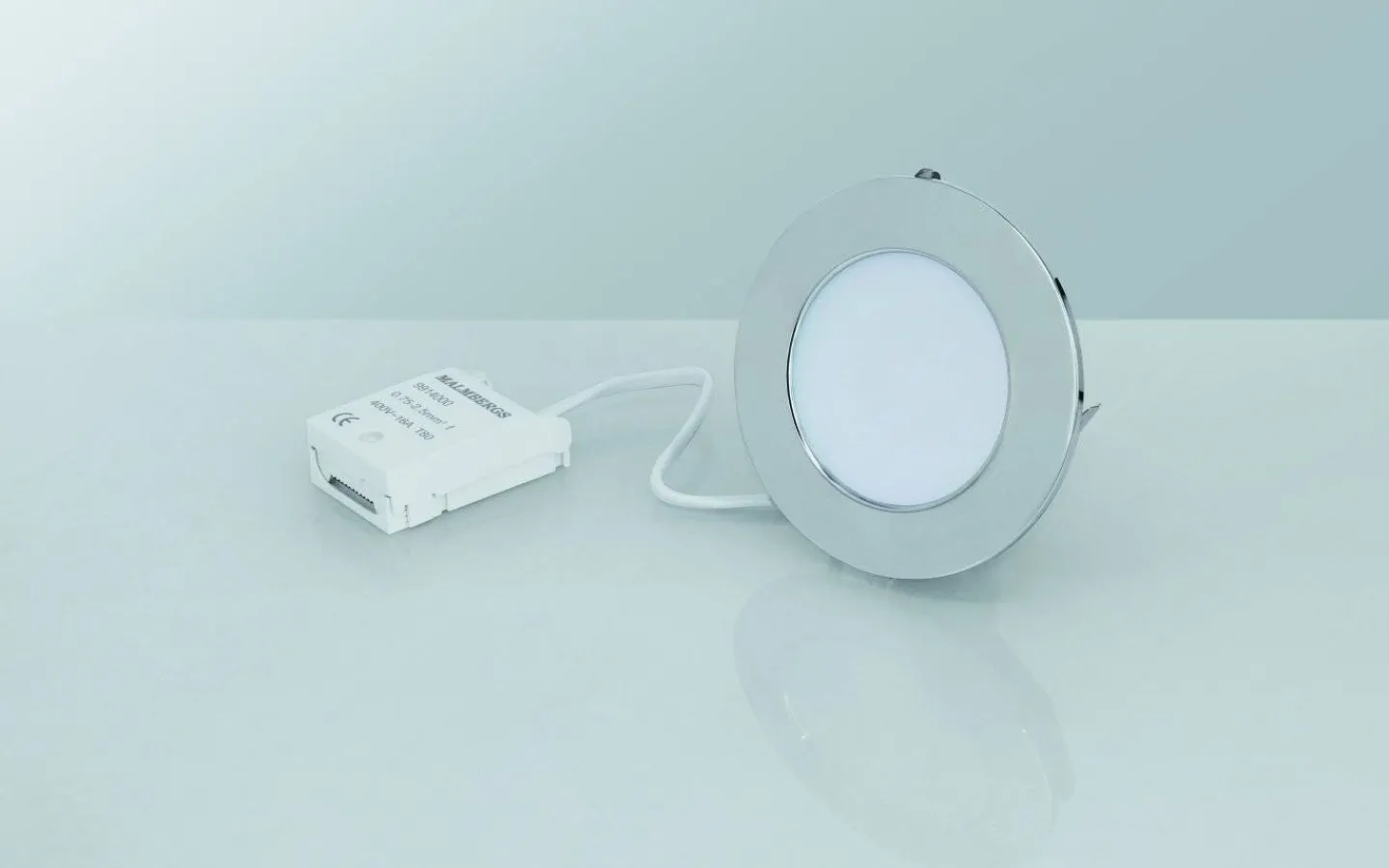 Downlights, Spotlight|230V Led Spotlights<Malmbergs MD-232 Downlight 3000K 3x10W, Krom 230V IP44 3-Pack