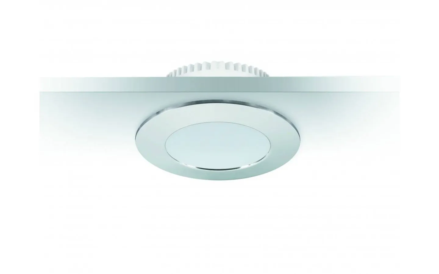 Downlights, Spotlight|230V Led Spotlights<Malmbergs MD-232 Downlight 3000K 3x10W, Krom 230V IP44 3-Pack