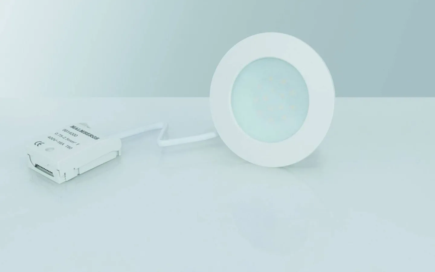 Malmbergs MD-232 Downlight 3000K 3x10W Vit 230V IP44 3-Pack* Downlights, Spotlight|230V Led Spotlights