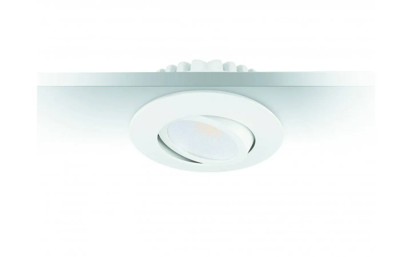 Downlights, Spotlight|230V Led Spotlights<Malmbergs MD-230 Downlight 3000K 3x5W Vit 230V IP44 3-Pack