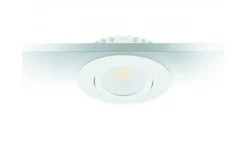 Downlights, Spotlight|230V Led Spotlights<Malmbergs MD-230 Downlight 3000K 3x5W Vit 230V IP44 3-Pack
