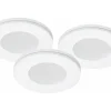 Kök & Matplats|Minispotlights & Ledpuckar<Malmbergs MD-305 LED Downlight 3x175Lm, Vit