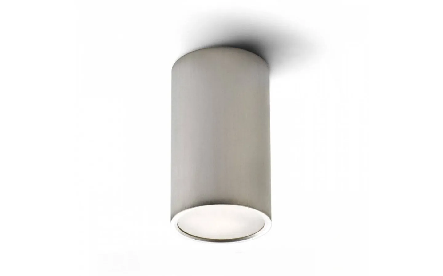 Hall & Trappa|Takspot Med 1 Lampa<Rendl Mea Takspotlight Cylinder Borstad aluminium E27