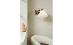 Halo Design Medina Vägglampa Antikmässing/Vit* Läslampor