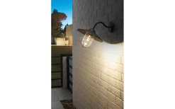 Eglo Melgoa Vägglykta Svart IP44* Vägglyktor|Badrum