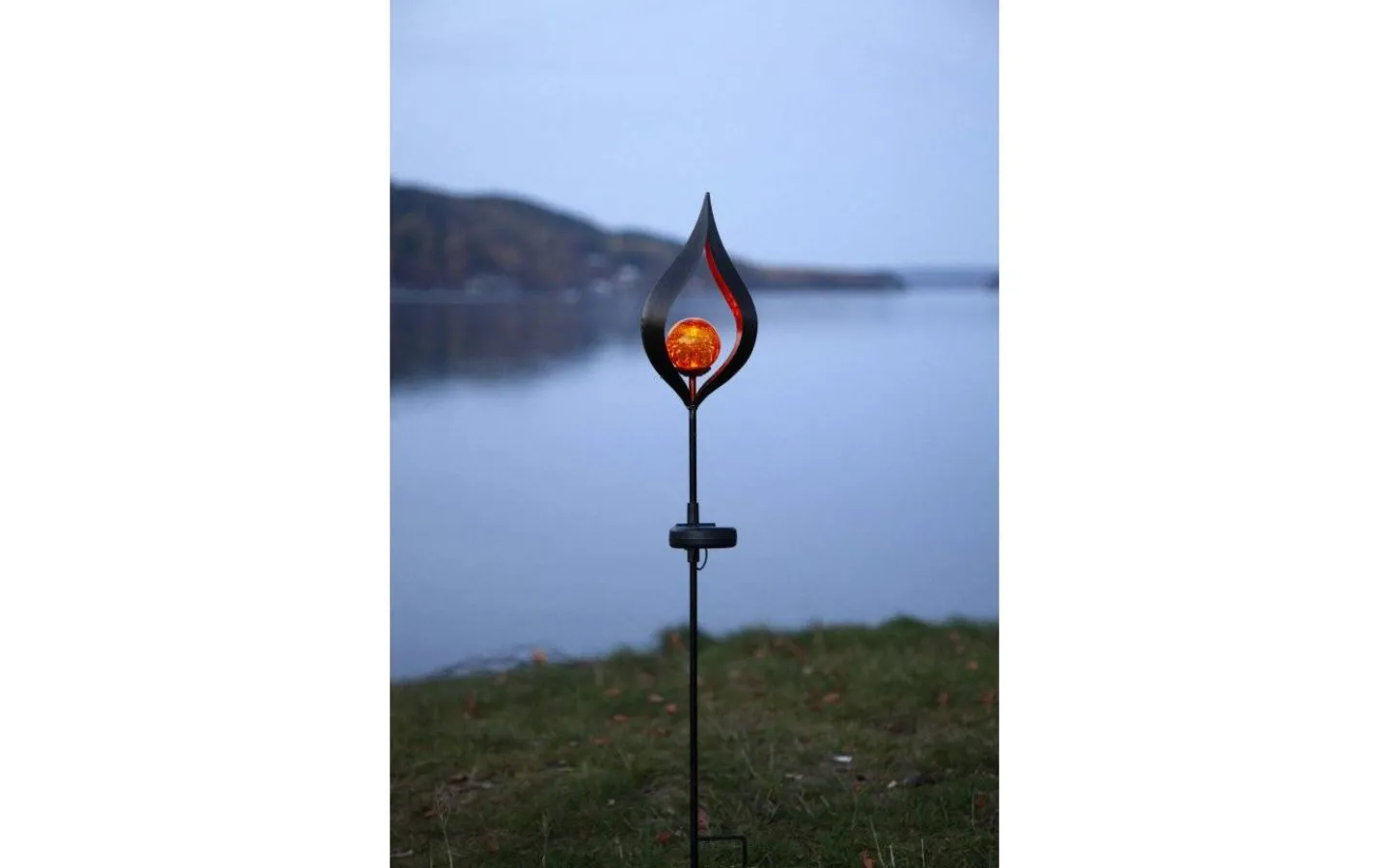 Solcellslampor Dekoration|Visa Alla Solcellslampor<Star Trading Melilla Solcellslampa Orange , 70cm, 0,06W