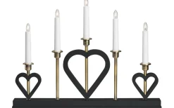 Melissa Adventsljusstake 39cm Svart