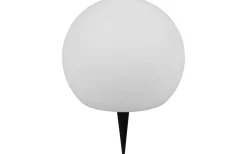 Melo solcellslampa med jordspett, 20cm, vit RGBW IP67