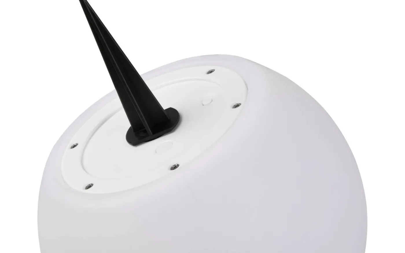 Melo solcellslampa med jordspett, 20cm, vit RGBW IP67