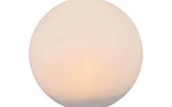 Solcellslampor Stig & Mark<Reality Melo solcellslampa med jordspett, 28cm, vit RGBW IP67