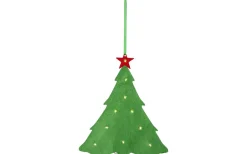 Merry Batteridriven Gran Hängande 30cm Grön