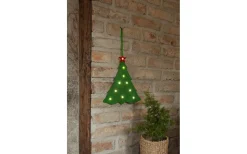 Merry Batteridriven Gran Hängande 30cm Grön