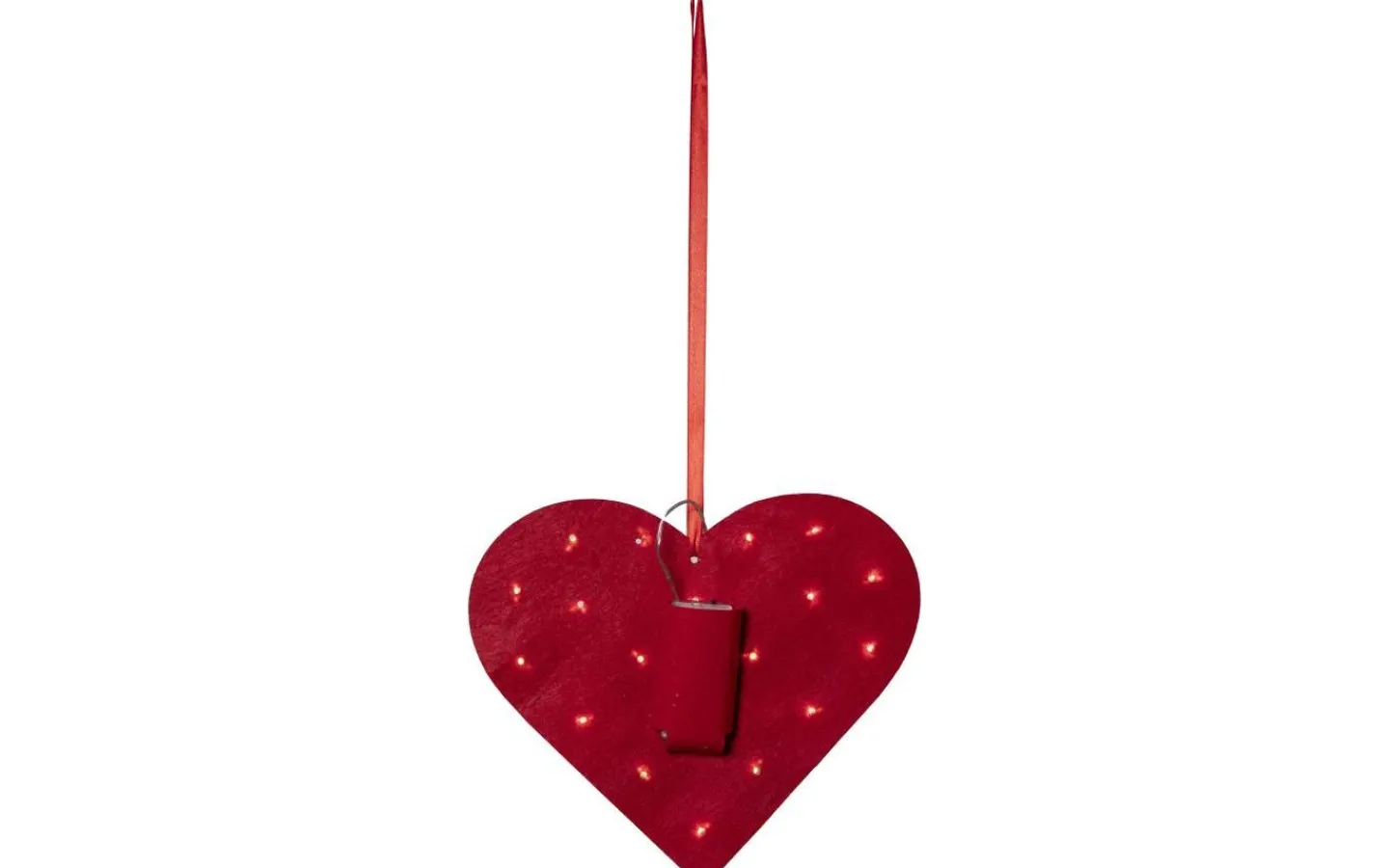 Batteri Julpynt Inomhus|Julpynt Inomhus<Star Trading Merry Hängande Dekoration 22cm Röd/Grön