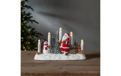 Visa Alla Adventsljusstakar|Adventsljusstakar 0-30 Cm<Star Trading Merryville Batteridriven Adventsljusstake 19cm Multifärgad