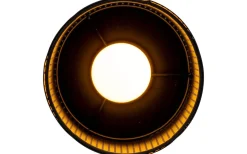 Mesh Uppladdningsbar Lykta 20cm LED 2700K Svart/Mässing