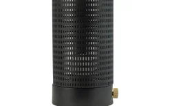 Mesh Uppladdningsbar Lykta 20cm LED 2700K Svart/Mässing