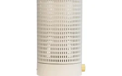 Ljuslyktor|Uppladdningsbara Lampor Inomhus<Dyberg Larsen Mesh Uppladdningsbar Lykta 20cm LED 2700K Vit/Mässing