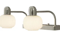 Badrum|Badrumslampor Vägg<Aneta Messina Skåpsbelysning 33cm Krom/Vit IP44