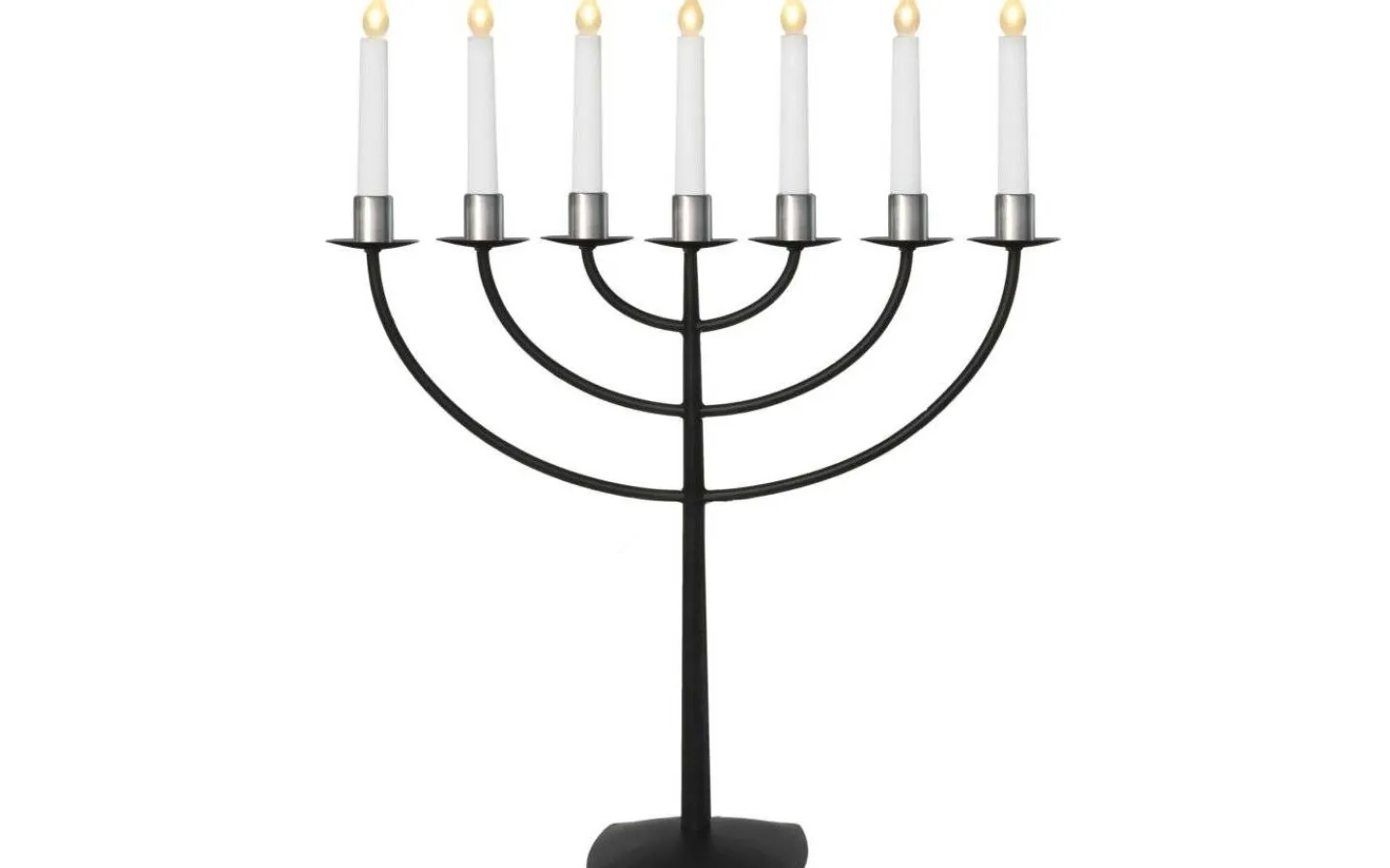 Tillbehör Till Adventsljusstakar<Star Trading Metallhylsa Borstad Stål 7-pack