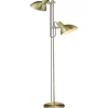 Metropole Golvlampa 2L 150cm Antikmässing