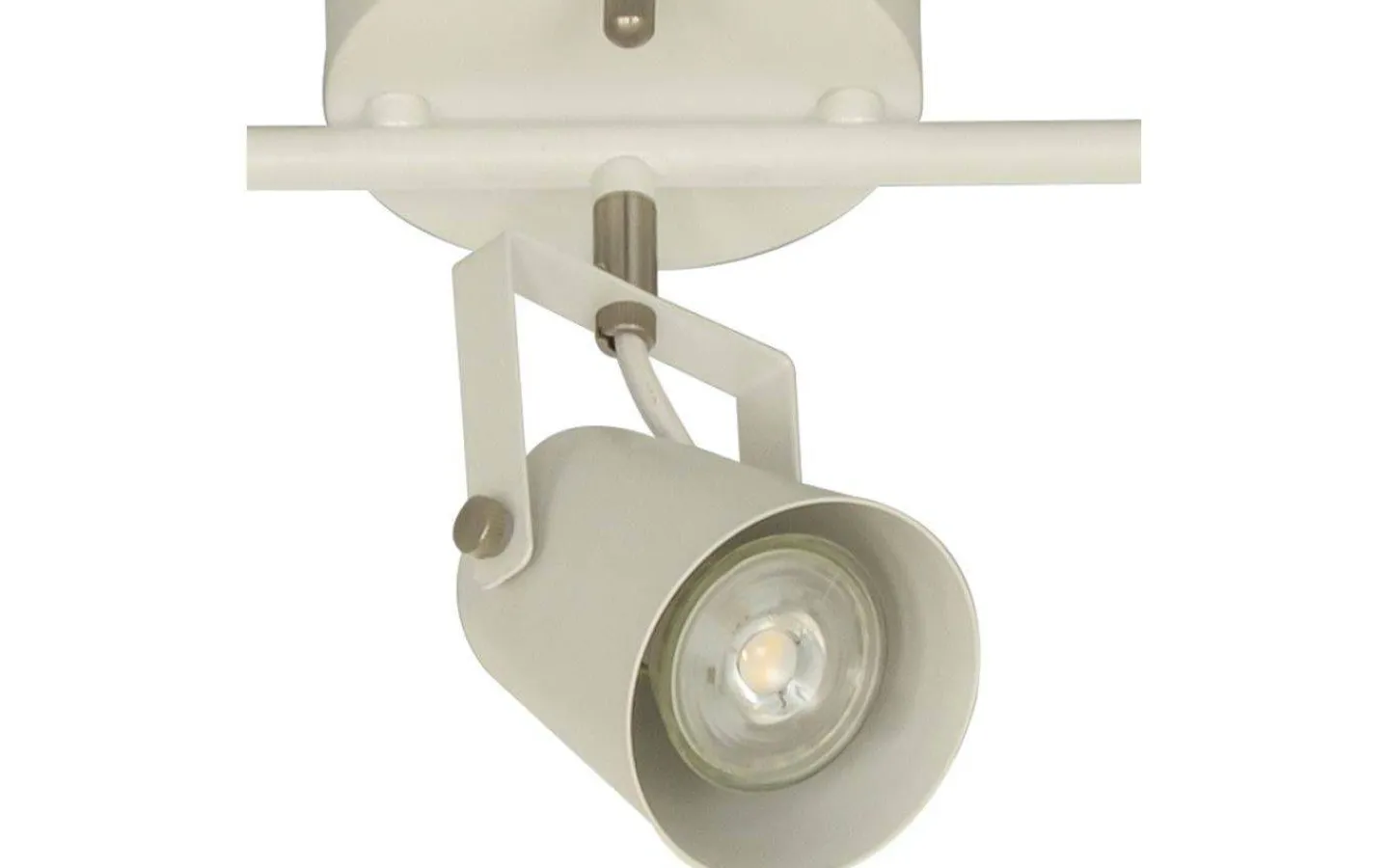 Aneta Metz Takspotlight 99cm 5L Vit/Stål* Avlånga Takspotlights|Takspot Med Minst 4 Lampor