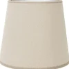 Enfärgade Runda Lampskärmar<PR Home Mia Lampskärm Ø30cm Franza Beige